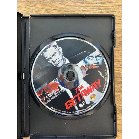 4 Film Favorites Steve McQueen Collection DVD Bullitt Papillon Pre-Owned - Picture 2 of 4